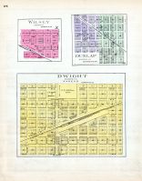 Wilsey, Dunlap, Dwight, Kansas State Atlas 1887